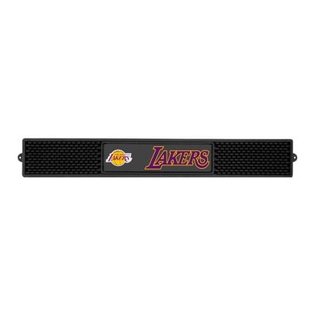 Fanmats FanMats Drink Mat, NBA - Los Angeles Lakers, 3-1/4" x 24" x 1" 14048